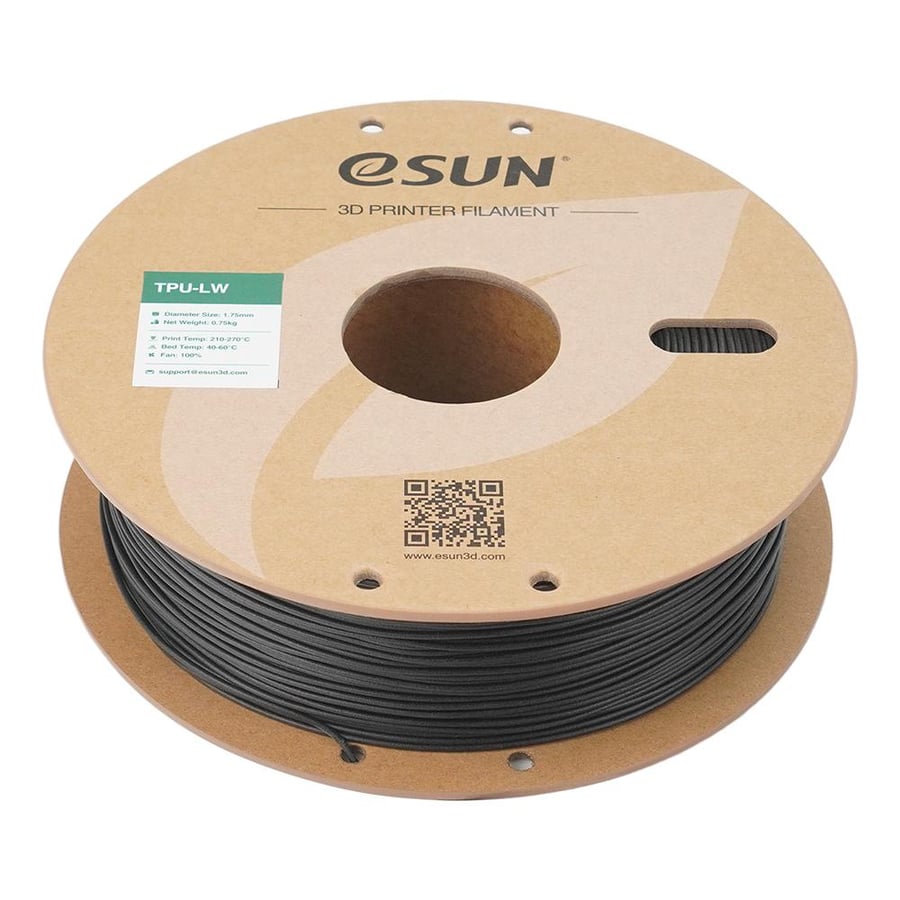 filament فلمنت eSUN TPU-LW Light Weight Black