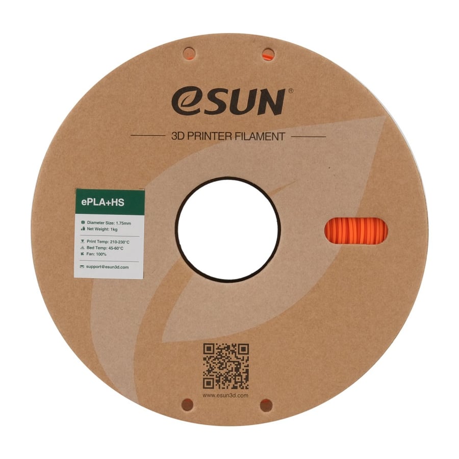 filament فلمنت eSUN PLA Pro HS Orange high speed سرعة عالية