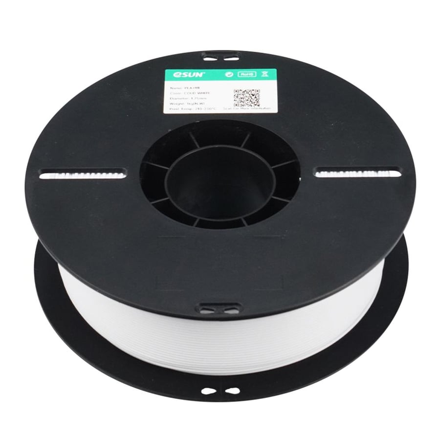 filament فلمنت eSUN PLA Pro HS Cold White high speed سرعة عالية