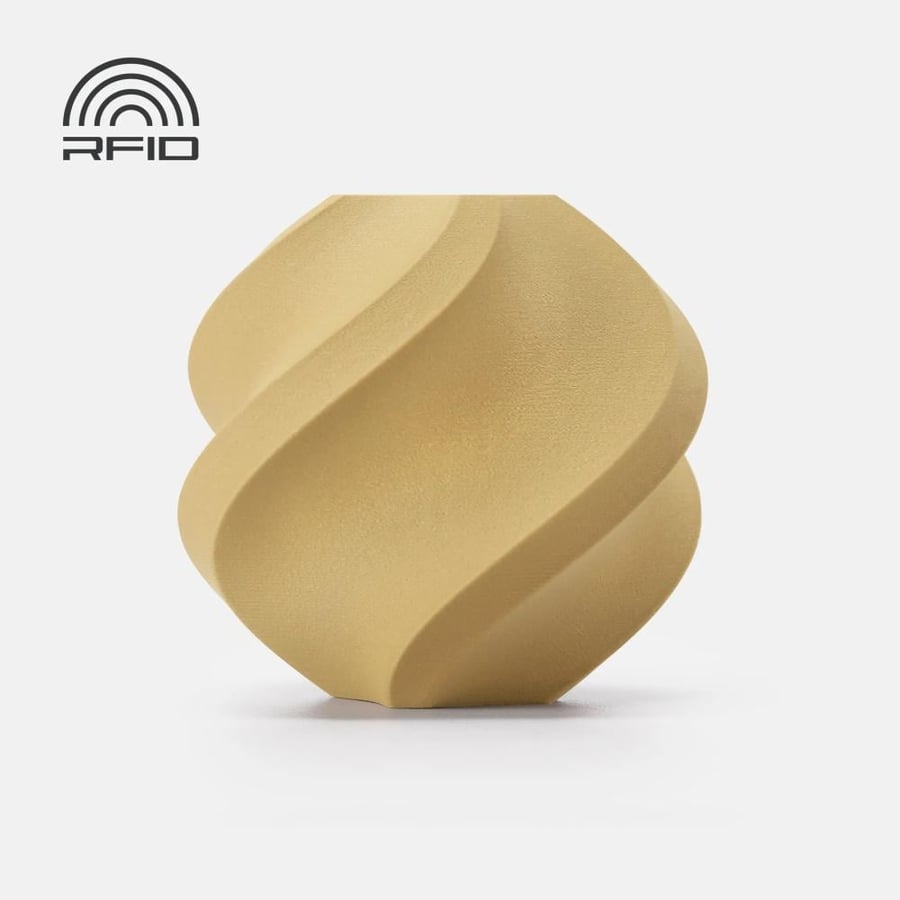 Bambu PLA Wood with spool 3D Filament, 1kg (5 colors)
