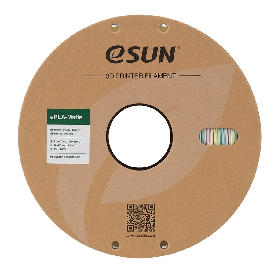 filament فلمنت  eSUN PLA-Matte Rainbow