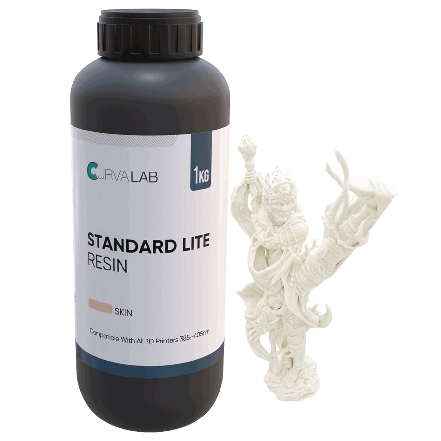 CurvaLab STANDER LITE Resin For LCD 3D Printers, 1kg (3 colors)