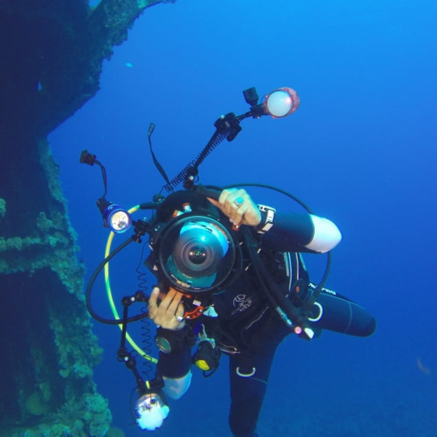 Private boat diving trip for 3 people