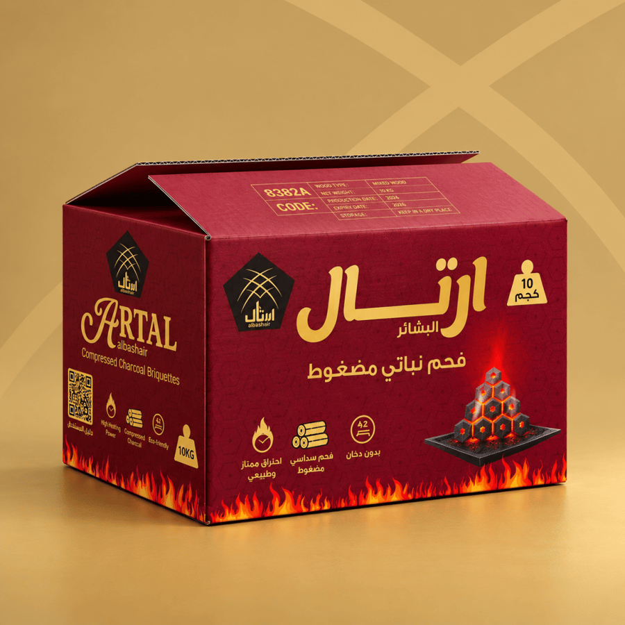 كرتون حطب سداسي 10 كيلو