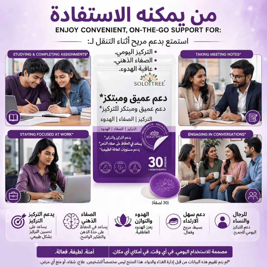 لصقات التركيز (Focus Patches) من SOLOTREE