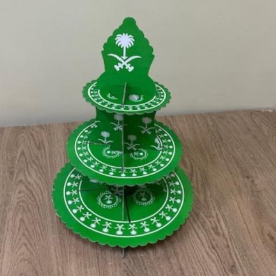 نصف درزن مجسم جمالي اليوم الوطني 6 حبة