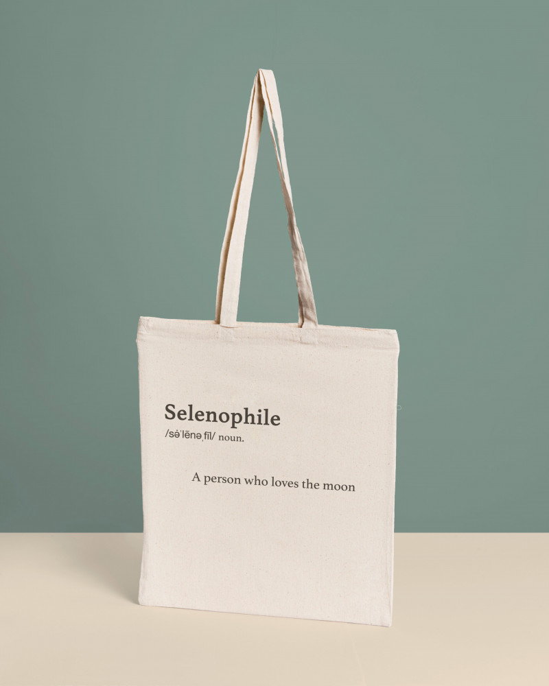 Selenophile tote bag