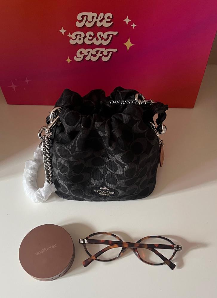 Coach Faye Mini Drawstring Bag