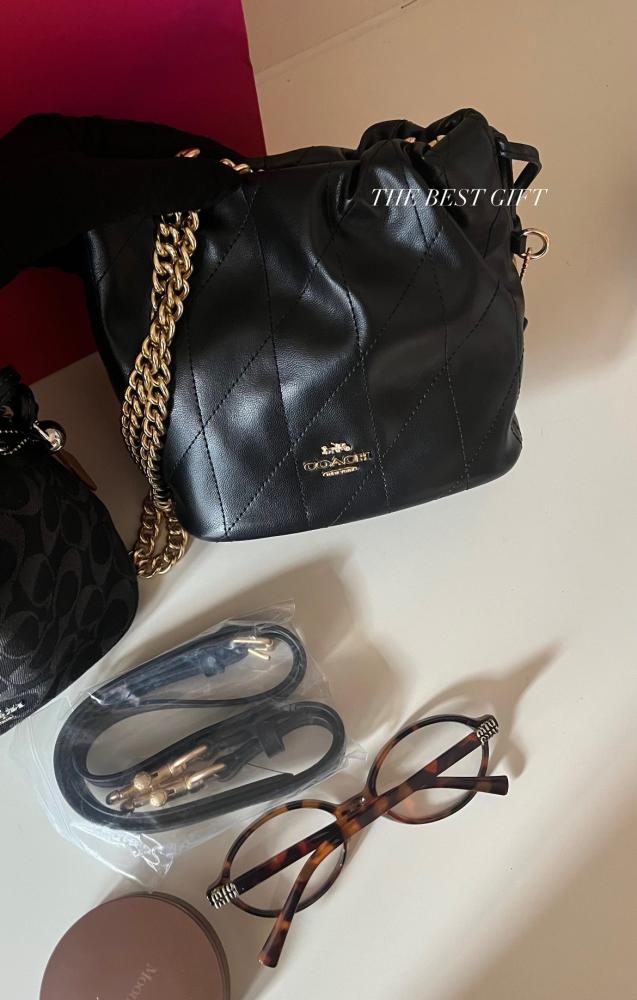 Coach Faye Mini Drawstring Bag