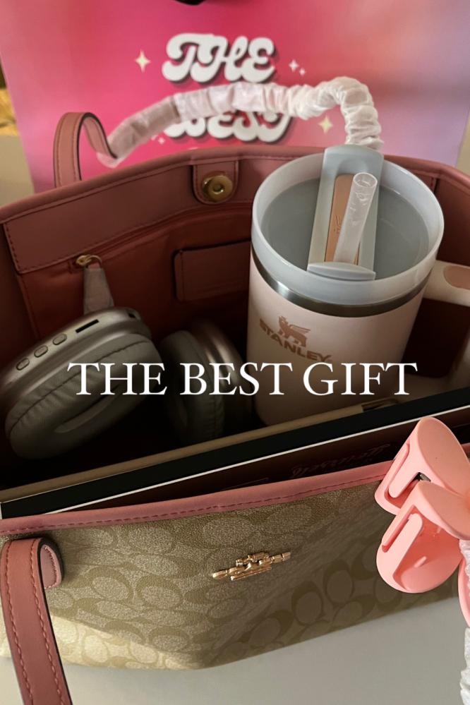 coach totebag Dusty Rose braown