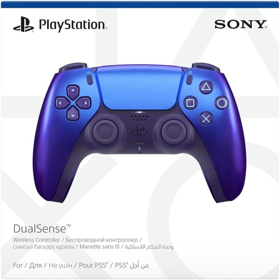 وحدة تحكم لاسلكية دوال سينس لجهاز PS5 - لون أزرق نيلي كروما