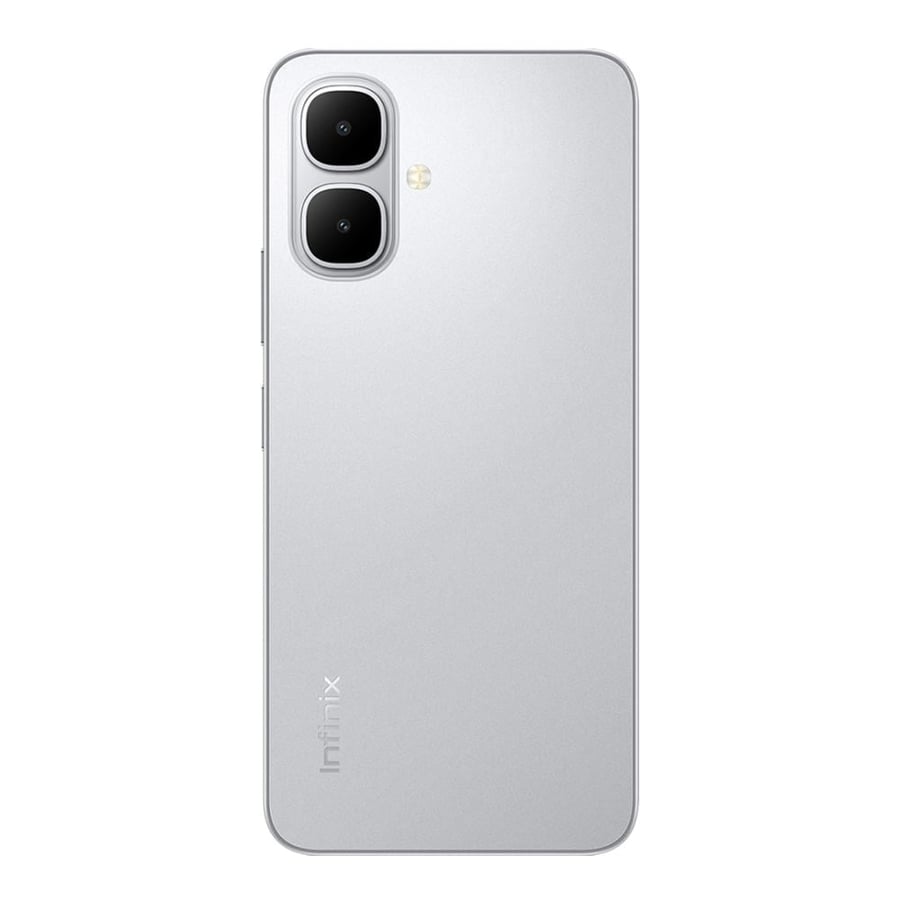 انفنكس سمارت 10 ذاكرة 64/6GB (رام موسعة 3+3) لون فضي