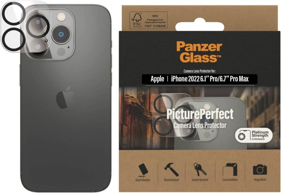 iPhone 14 Pro Max camera protection / iPhone 14 Pro screen protector glass
