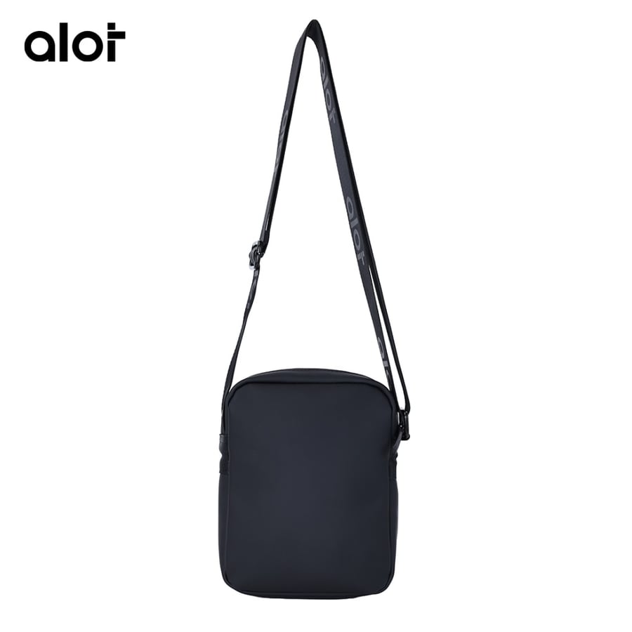Shantha shoulder Alot cross body - blue and gray