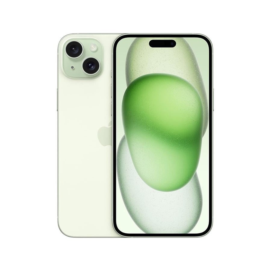 هاتف جوال IPhone 15 plus  ايفون 15 بلس 128 جيجا بايت لون اخضر