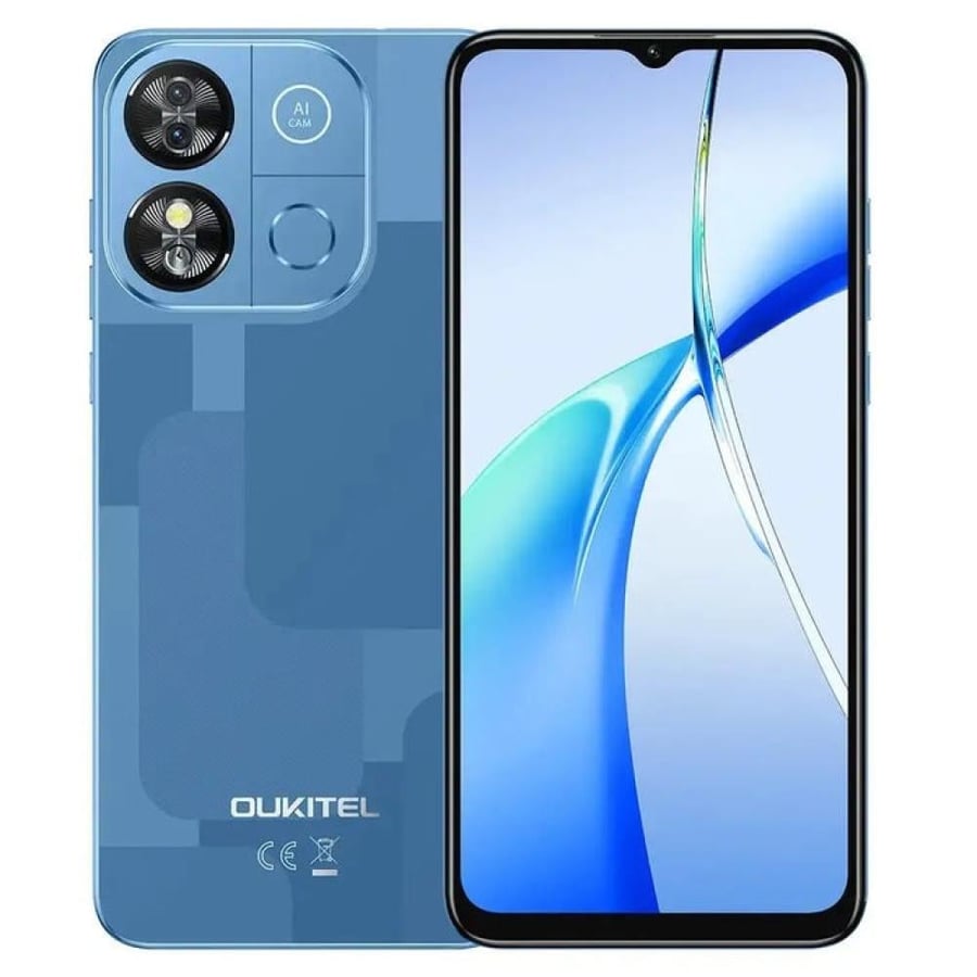 Okitil - C57Pro phone, 6.52-inch screen, 4300 mAh battery, 12+4 GB RAM, 128 GB storage, multiple colors - 24-month warranty, price including tax