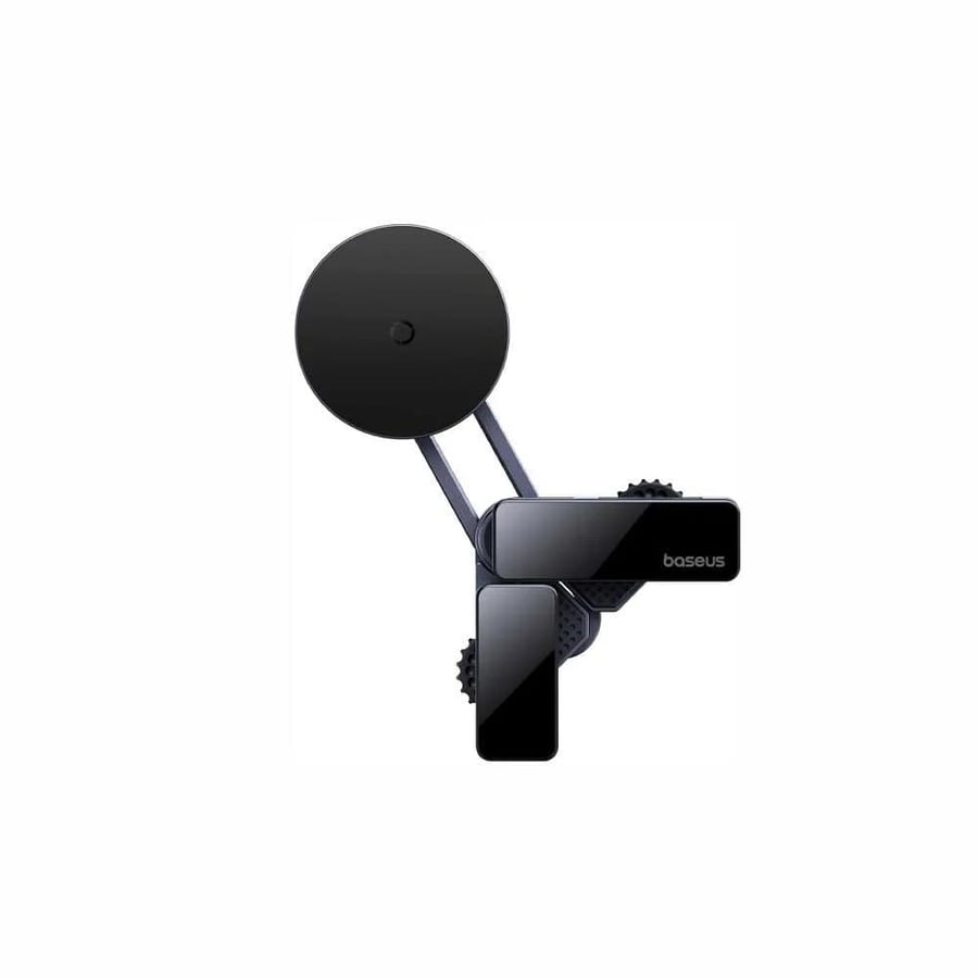 Magnetic phone holder Beisus Max View on car screen - gray