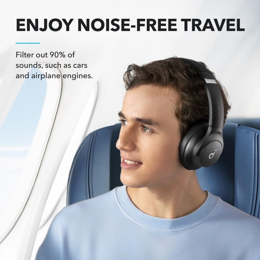 Anker Soundcore Q20i headset - black