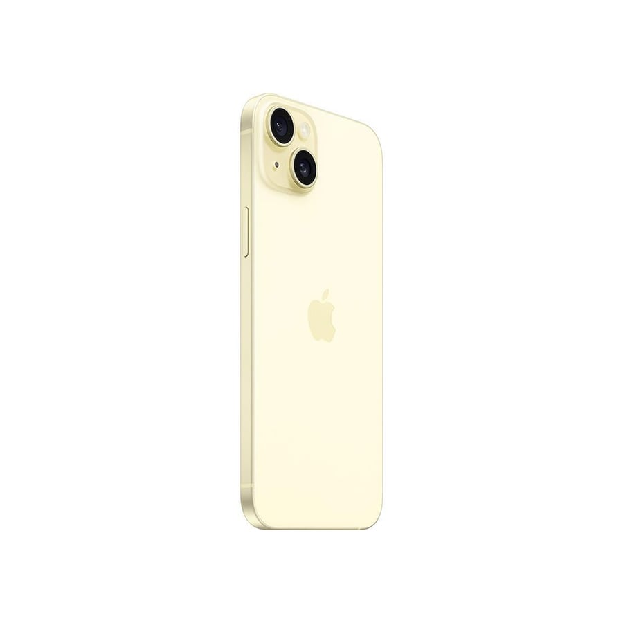 هاتف جوال IPhone 15 plus  ايفون 15 بلس 128 جيجا بايت لون اصفر