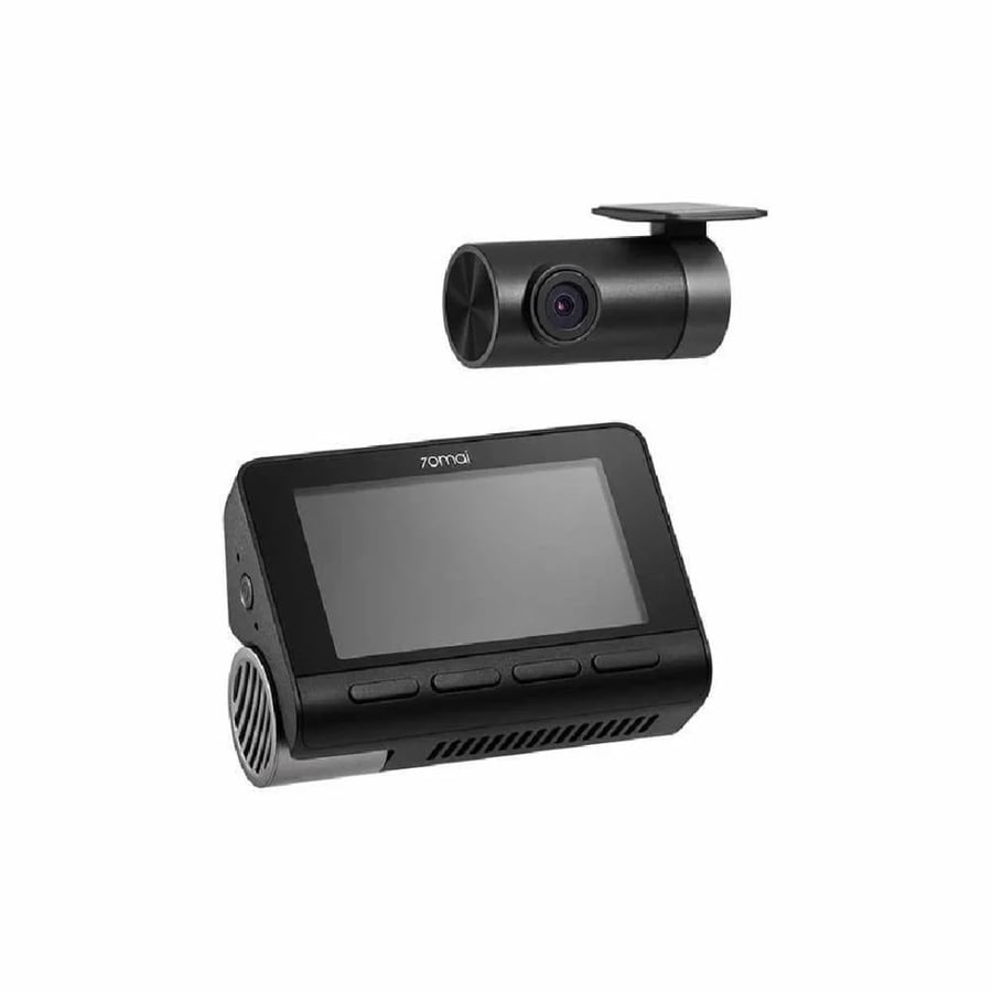 Car camera dash cam with condenser, front camera with 4K resolution, and rear A800SE