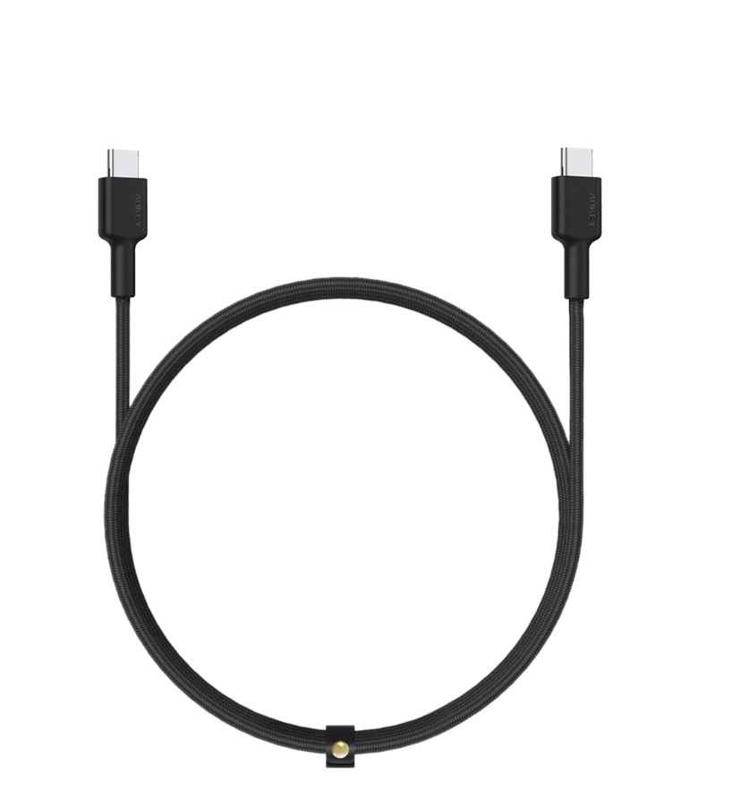 Okay - Type C to Type C cable 0.9 cm - black