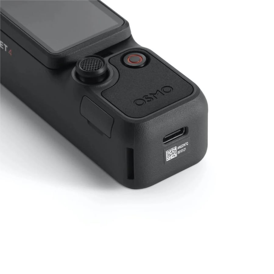 دي جي آي - كاميرا بتثبيت ثلاثي المحاور وتصوير بدقة عالية OSMO Pocket 4 - أسود