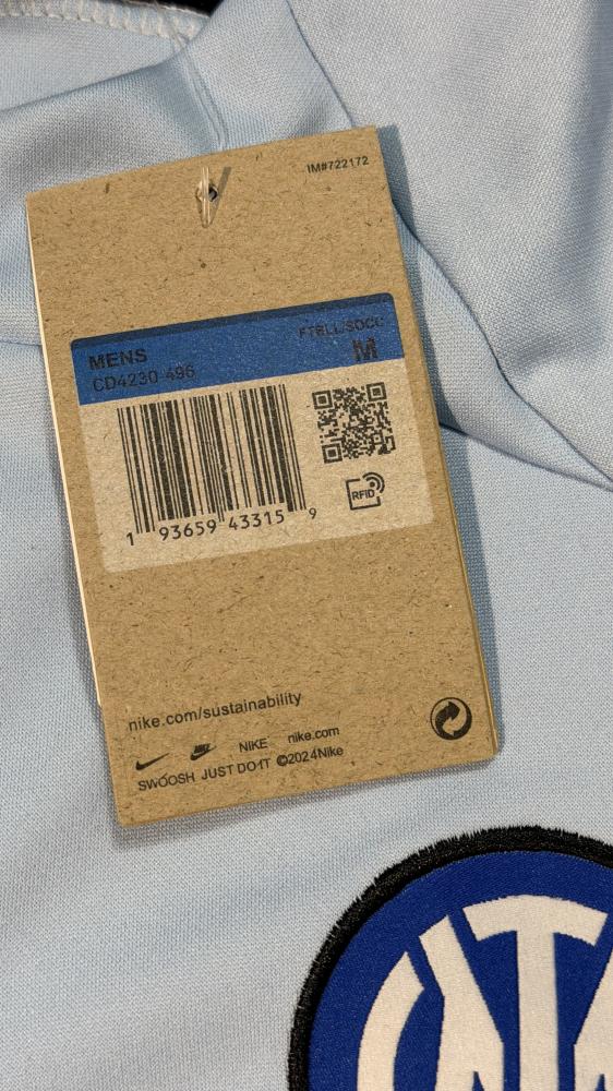 طقم تدريبات إنتر ميلان نصف سحاب (M )Inter Milan Training Top
