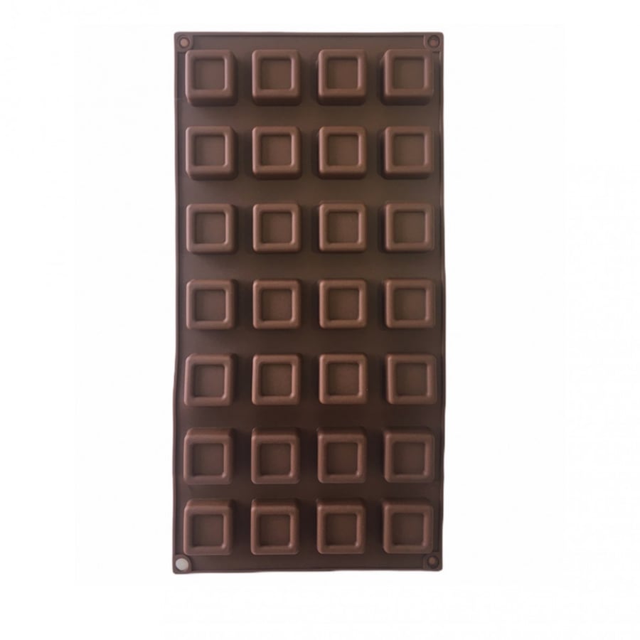 Silicone mold 28-hole small round for chocolates 221518