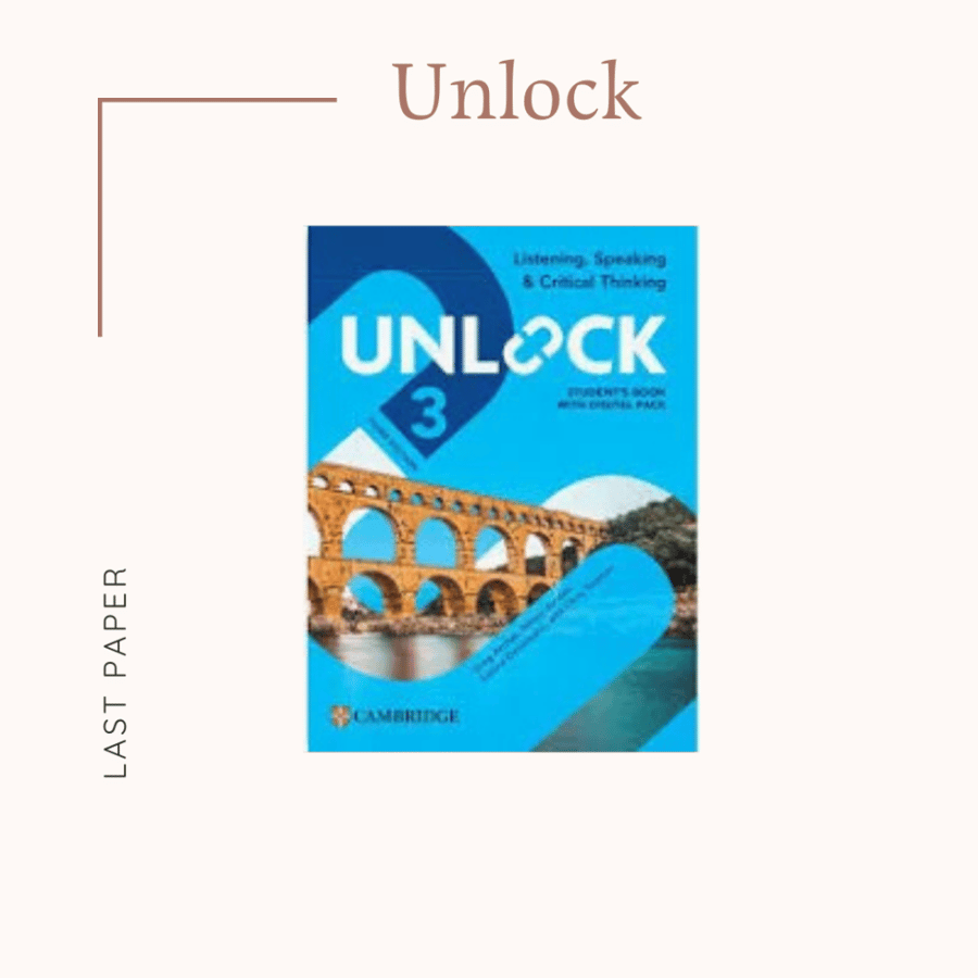 Unlock Level 3  Listening and Speaking 3E