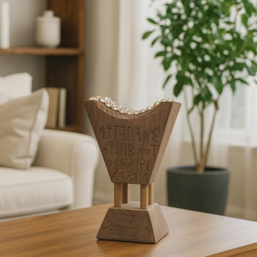 Incense burner symbols of civilization