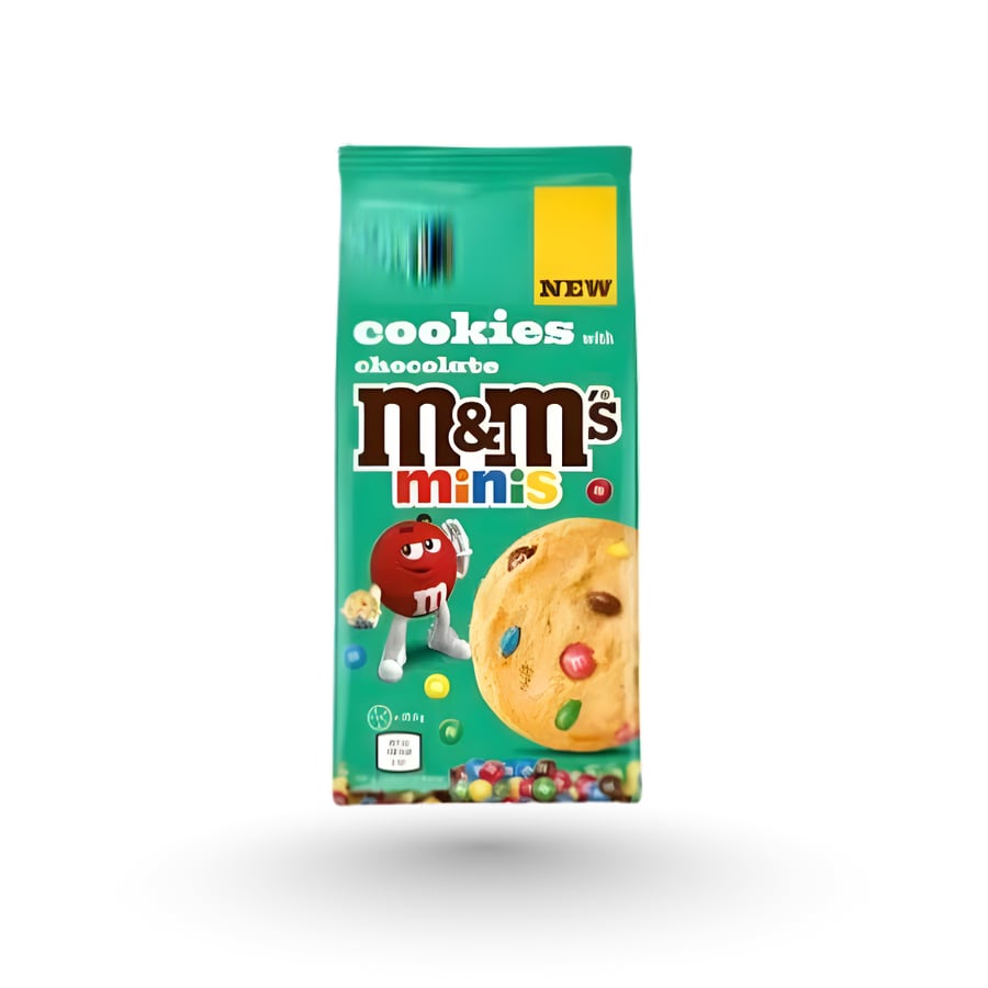 كوكيز m&m بالشوكولاتة ١٨٠ج