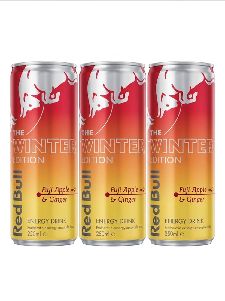 عرض الريدبول بنكهة الفوجي ابل بريطاني 3x حبات Fuji Apple ginger