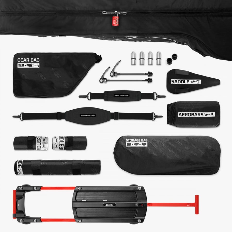 سايكن شنطة سفر ايروكومفورت3.0من سيكون | SCICON AEROCPMFORT TRIATHLON TT 3.0 TSA BAG