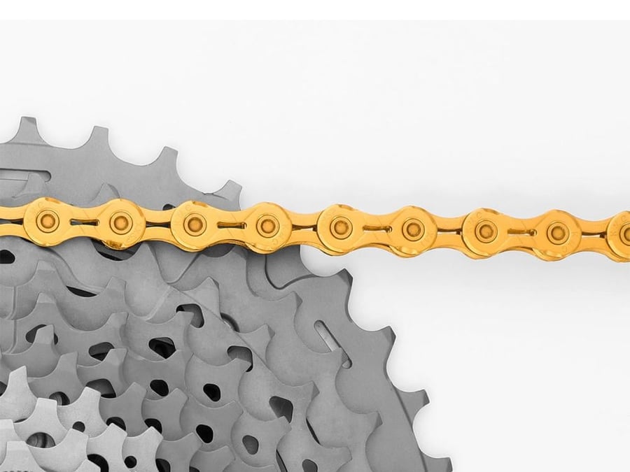 جنزير كي ام سي 11 سرعة ذهبي KMC X11EL TI-N CHAIN - 11-SPEED - GOLD