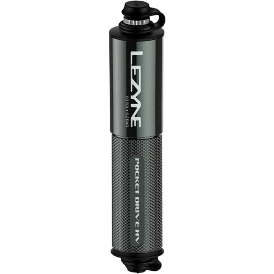 منفاخ LEZYNE POCKET DRIVE HV 90PSI, BLACK HAND PUMP