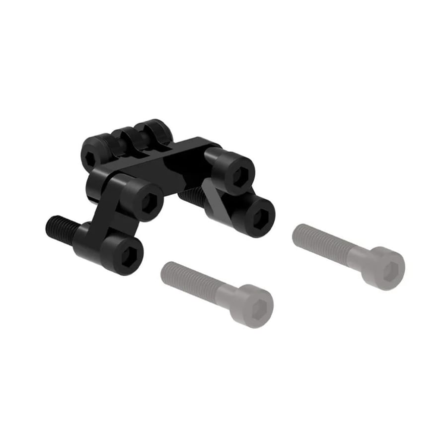حامل انارة من ليزاين متوافق مع كاميرات القو برو LEZYNE FLEXI CNC STEM MOUNT - GOPRO COMPATIBLE