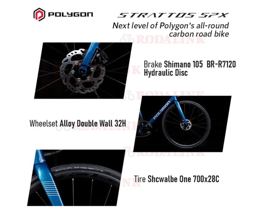 دراجة كاربون بوليقون STRATTOS S7X ديسك بريك POLYGON STRATTOS S7X DISC BRAKE CARBON
