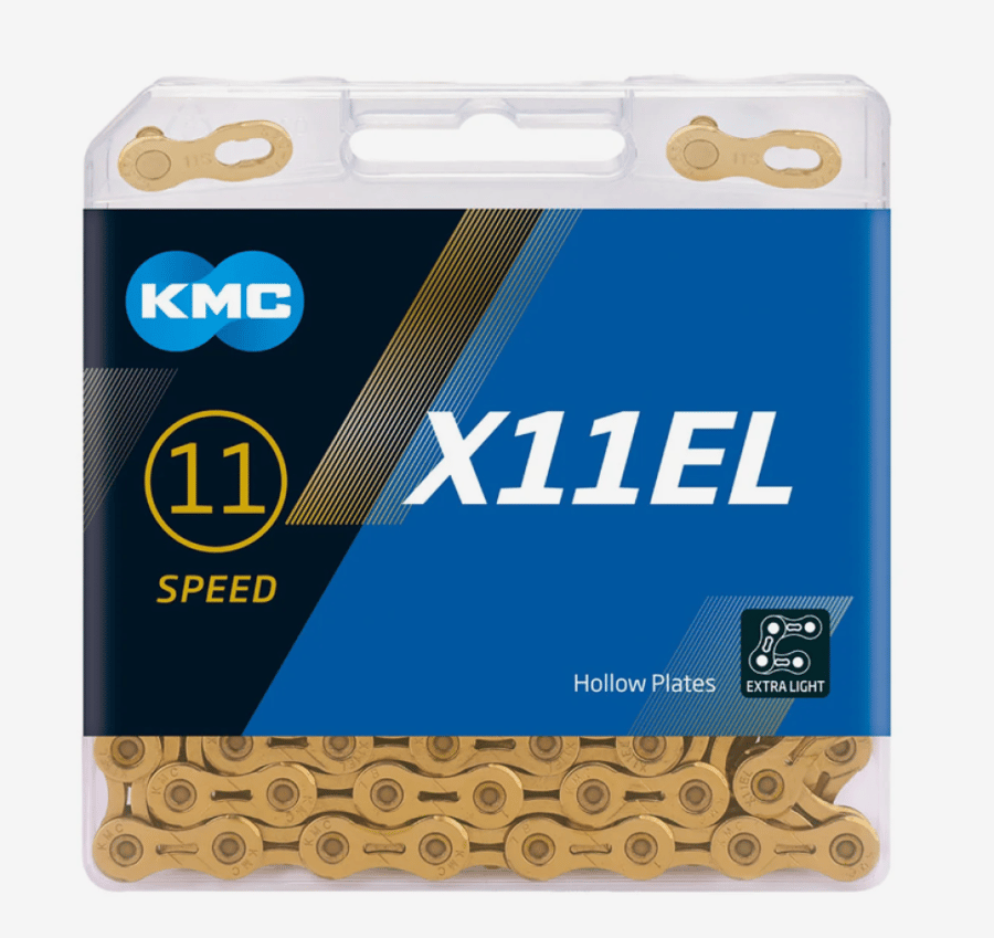 جنزير كي ام سي 11 سرعة ذهبي KMC X11EL TI-N CHAIN - 11-SPEED - GOLD