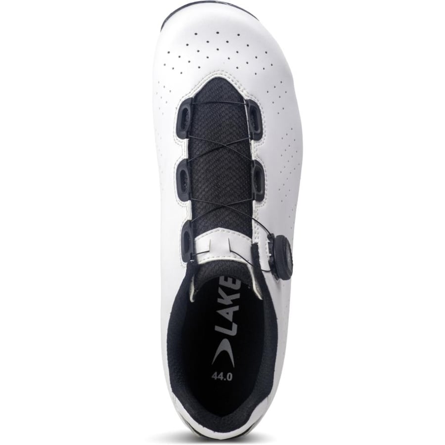 شوز LAKE CX178 ROAD SHOE, WHITE/BLACK,
