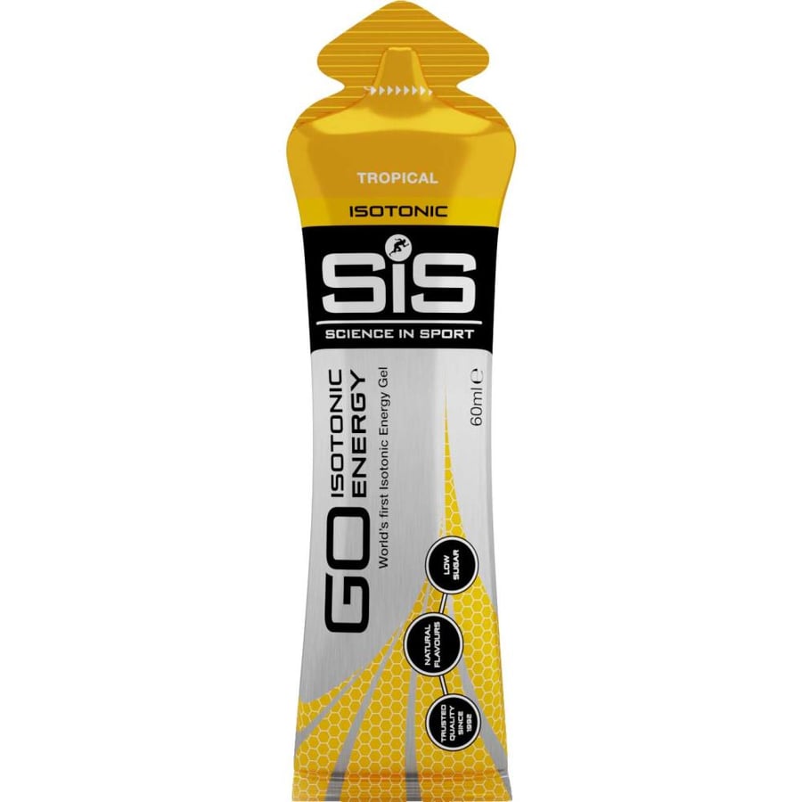 جل طاقة بنكهه الفواكهه الاستوائية SIS GEL GO ISOTONIC ENERGY, TROPICAL, 60ml