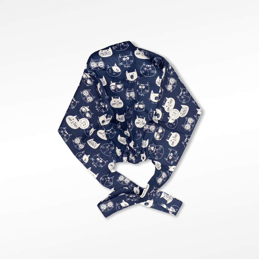 Cats scrub cap