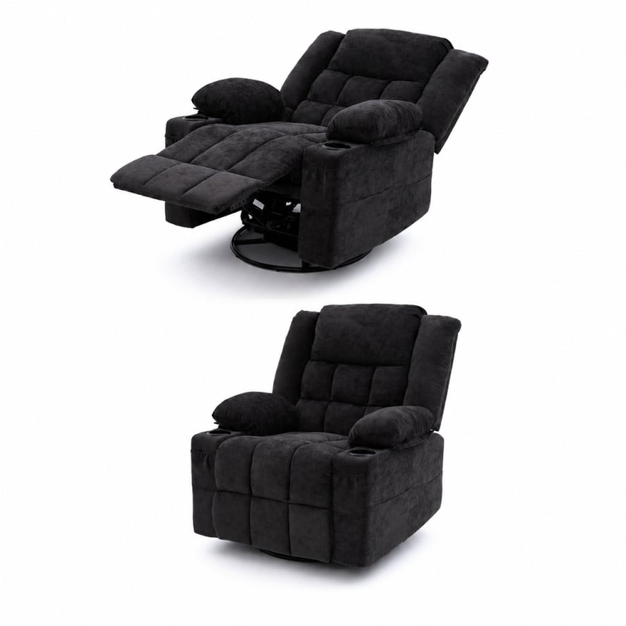 كرسي استرخاء هزاز دوار SF-20 BLACK