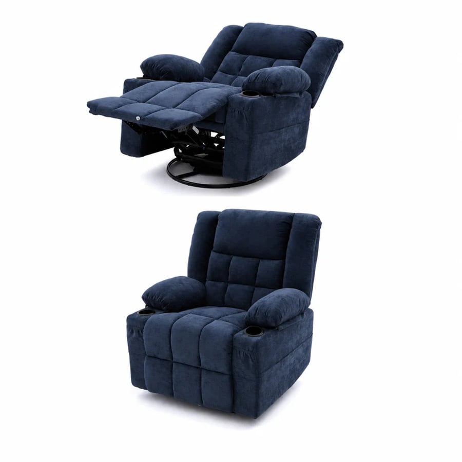 كرسي استرخاء هزاز دوار SF-20 BLUE