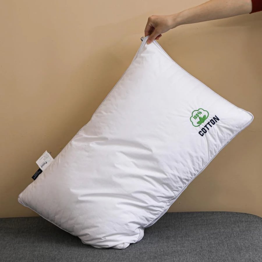 مخدة فندقية فاخرة من المقاش القطن الطبيعي 100% وزن 2000 غرام cotton