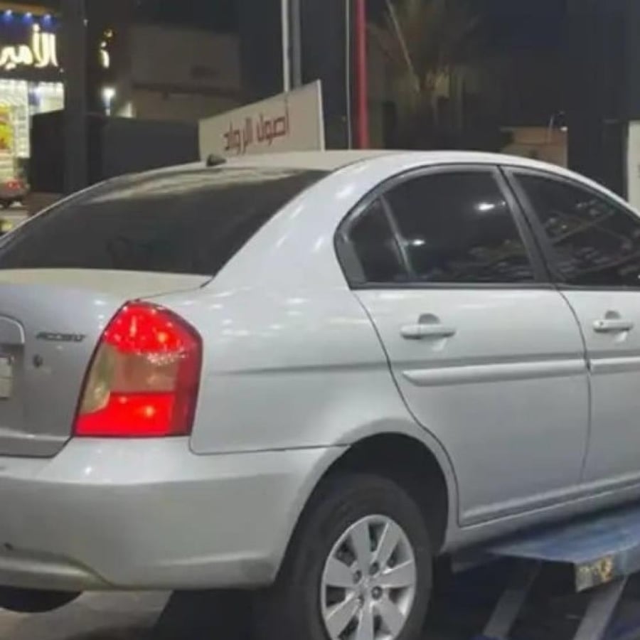 ذراع تشغيل اشارة الانعطاف هونداي اكسنت 2007 2011