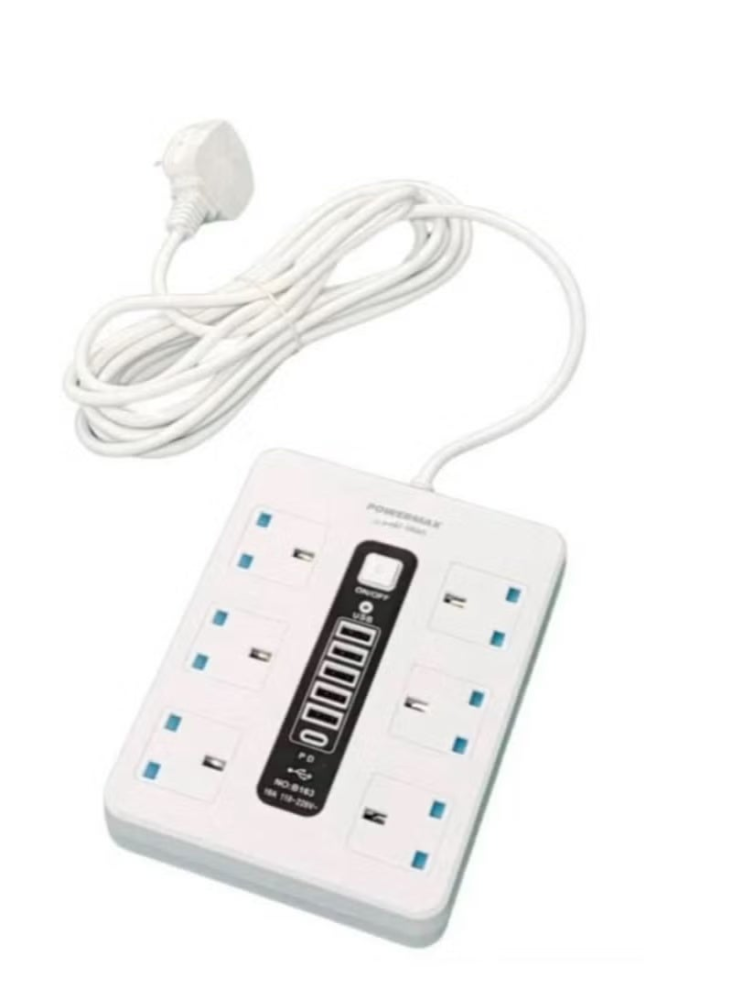 توصيلة كهرباء POWER MAX طول 5 متر 2300 واط