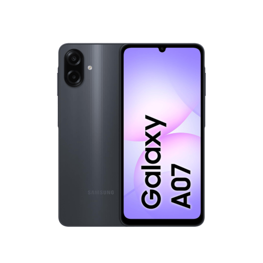 جوال جالكسي A07 الذاكرة (128GB) و الرام (4GB) اللون الاسود