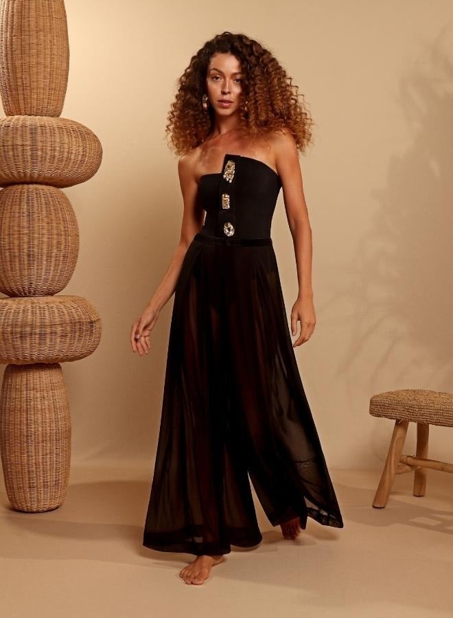 Metal One piece SET With Pants