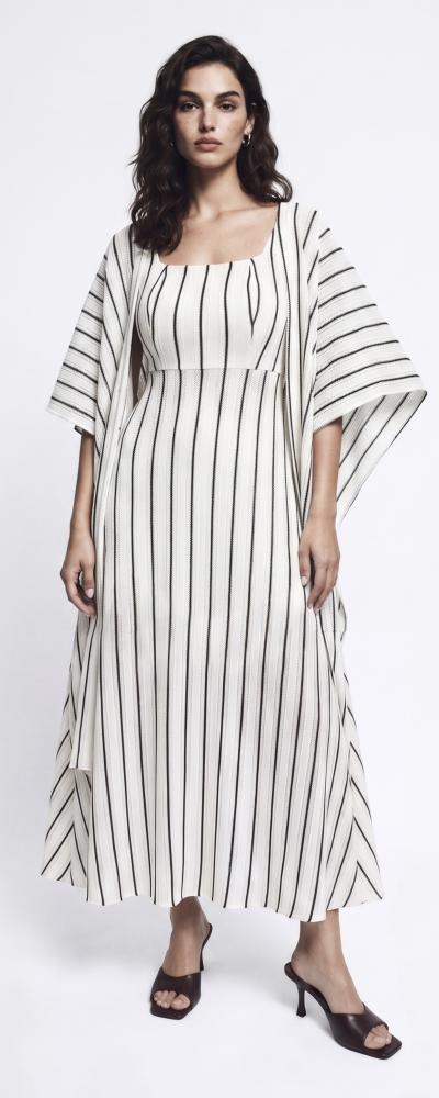 Black&White Striped Set