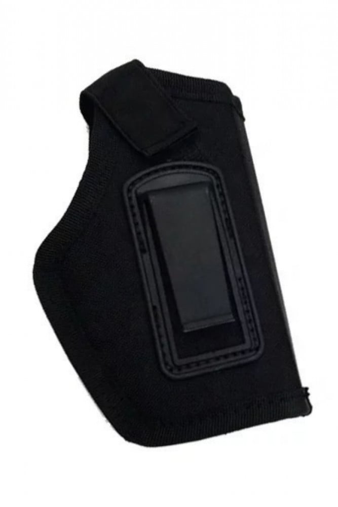Fabric pouch with holder